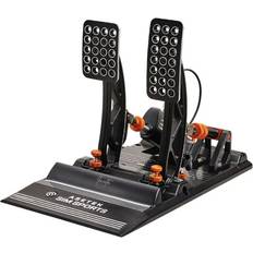 Pedali Asetek 40-010-0000001 periferica di gioco Nero, Arancione, Bianco USB Pedali PC