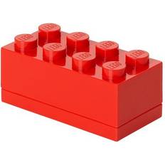 Lego förvaring 8 Barnrum LEGO Mini Box 8 Bright Red