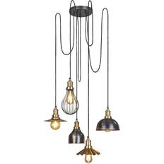 Industville Brooklyn 5 Wire Pendant Lamp
