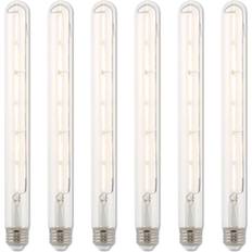 Light Bulbs Westinghouse Lighting Westinghouse Lighting 75-Watt Equivalent T9 Dimmable Clear Edison Filament LED Light Bulb 2700K 6-Pack