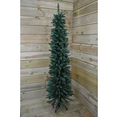 Premier 220cm 7ft 3" Pencil Style Slim Christmas Tree