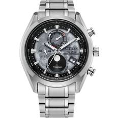 Watches Citizen Eco-Drive Sport Luxury Super Titanium Radio Controlled White