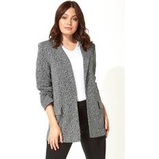 Roman Longline Textured Jersey Blazer