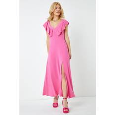 Dusk Ruffle Detail Midi Dress