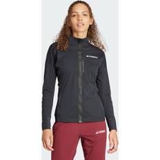 adidas Terrex Women's Terrex Xperior Xcountry Ski Softshelljacke Cross-country ski jacket XL, grey/black