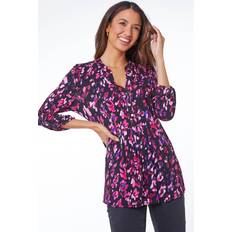 Roman Abstract Animal Longline Stretch Tunic