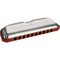 A Harmonicas Hohner Golden Melody F NEW