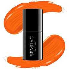 Semilac Electric Orange Nail UV Gel Polish - Orange