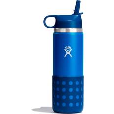 Hydro Flask 20 Oz Kids Wide Mouth Straw Cap And Boot Lake