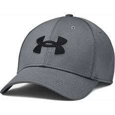 Grigio - Uomo Cappelli Under Armour Men's Blitzing Cap - Pitch Grey/Black