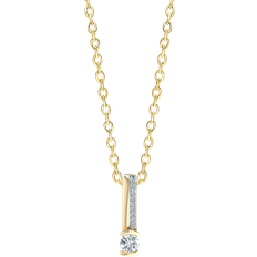 Smykker Støvring Design Dust Ring Design Pendant Necklaces - Gold/Transparent