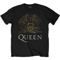 Queen t-shirt crest men's black