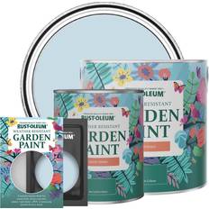 Paint Rust-Oleum Garden Satin Sky Wood Paint Blue