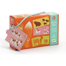 Djeco duo Djeco Puzzle Duo Baby Animals