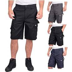 Lee Cooper Workwear Cargo Short, W, svart, LCSHO806