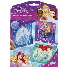 Disney Pysselböcker Totum Disney Princess Glitter Shaker Cards