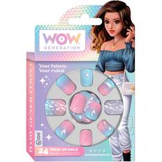 WOW Generation Set Of 24 Adhesive Nails WOW00019-314-CDU