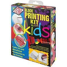 Plastic Creativity Sets Essdee Block Printing Kit for Kids