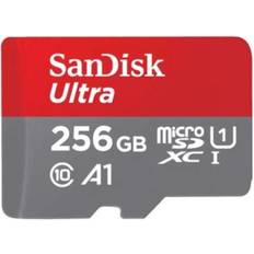 SanDisk Ultra 256 GB Class 10/UHS-I microSDXC 150 MB/s Read SDSQUAC-256G-AN6MA