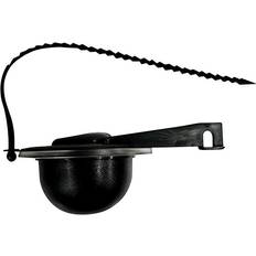 Dry Toilets Toilet Flapper Black 3 Pack of 1
