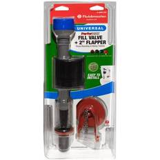 Dry Toilets Fluidmaster K400H039 High Performance Toilet Fill Valve with 2 Inch Adjustable Toilet Flapper Kit