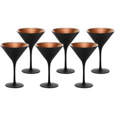 Stölzle Lausitz Bicchiere Martini Joleen VEGA 210 ml 11.6 x 17.3 cm Nero/Rame 6 pz Calice da Vino