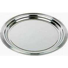 Metal Serveringsfade APS Festtallerken Classic 350 mm Sølv af Metal Serveringsfad 35cm