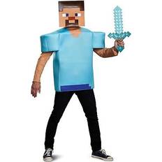 Turchese Abiti eleganti Disguise Adult Steve Minecraft Costume Minecraft Costumes