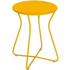 Empilable Tabourets d'extérieur Fermob Cocotte Tabouret H 45.5 cm Miel Texturé Jaune