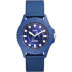 Watches Fossil fb-01 tide ocean material blue solar powered fs5893 100m