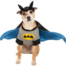 Pet Batman Costume Black/Gray/Yellow