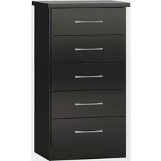 Furniture SECONIQUE Nevada 5 Narrow Chest of Drawer