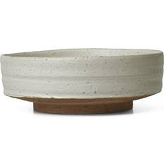 Cuencos de desayuno ferm LIVING Serena Schüssel Ø 18 cm - Off-white/Handgedreht H x Ø 6,3 x 18 cm Mit Reaktiver Glasur/Nur Handwäsche Cuenco de desayuno 15cm