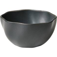 Gris Plats de service Broste Copenhagen Saladier Limfjord Ø14 cm Dark Grey Plat de service