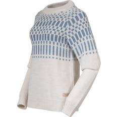 Bergans Nordmarka Merino Jumper Women - White/Husky Blue