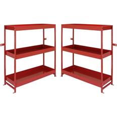 Rojo Estanterías Monster Racking Estanterías Metílicas Rojas Para Furgoneta Estantería