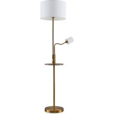 Bronze Bodenlampen Lindby Aovan w/USB Bodenlampe