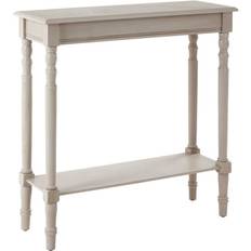 Premier Housewares Heritage Vintage Grey Console Table 30x80cm