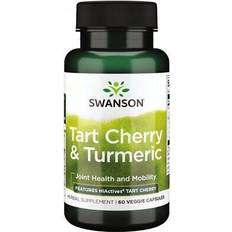 Swanson Tart Cherry & Gurkemeje 60 Kapsler