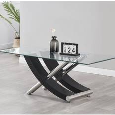 Modernique Nuovo Tempered Clear Coffee Table