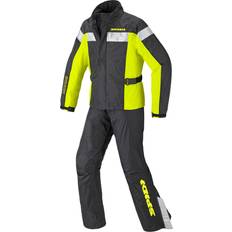 Motorcykeludstyr Spidi Touring Rain Suit - Black/Neon-Yellow