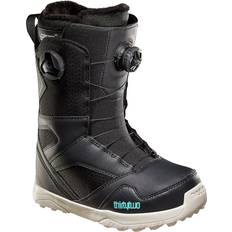 Zwart Snowboardlaarzen ThirtyTwo STW Double BOA Snowboard Schoenen zwart black