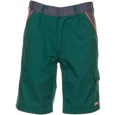 Planam Arbejdstøj Planam Visline Shorts - Grøn/Orange/Skiffer