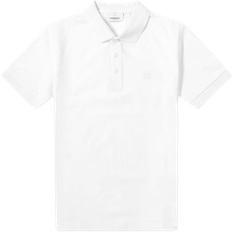 Burberry Monogram Motif Polo Shirt - White