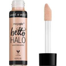 Applicator Brush Highlighters Wet N Wild MegaGlo Liquid Highlighter-Halo, Goodbye