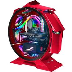 Gaming kabinet rgb Mars Gaming kasse NCORB Red Rød RGB