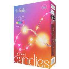 Läpinäkyvä Valosarjat Twinkly Candies Star White/Clear