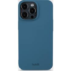 Holdit Apple iPhone 13 Pro Mobiletuier Holdit Mobilcover Slim Denim Blue iPhone 13 Pro