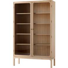 &Tradition Trace Sc88 Natural Oak Vitrina de cristal 120x192cm