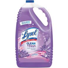 Multi-purpose Cleaners Lysol Clean & Fresh Multi-Surface Cleaner Lavender Orchid Scent 1.14gal